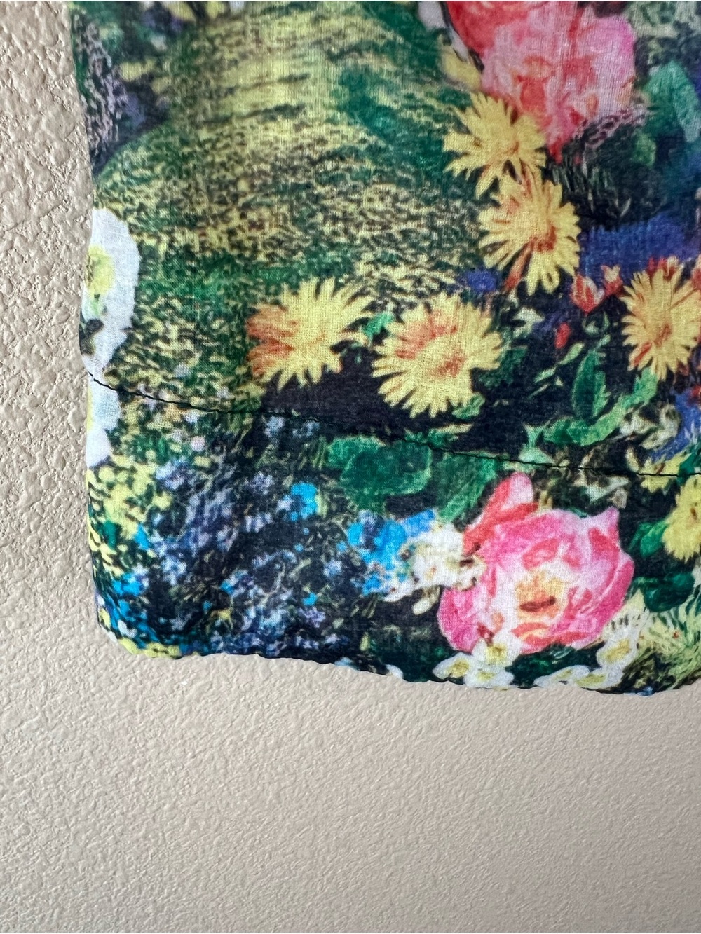 philosophy floral puff sleeve tie back blouse - Picture 5 of 9